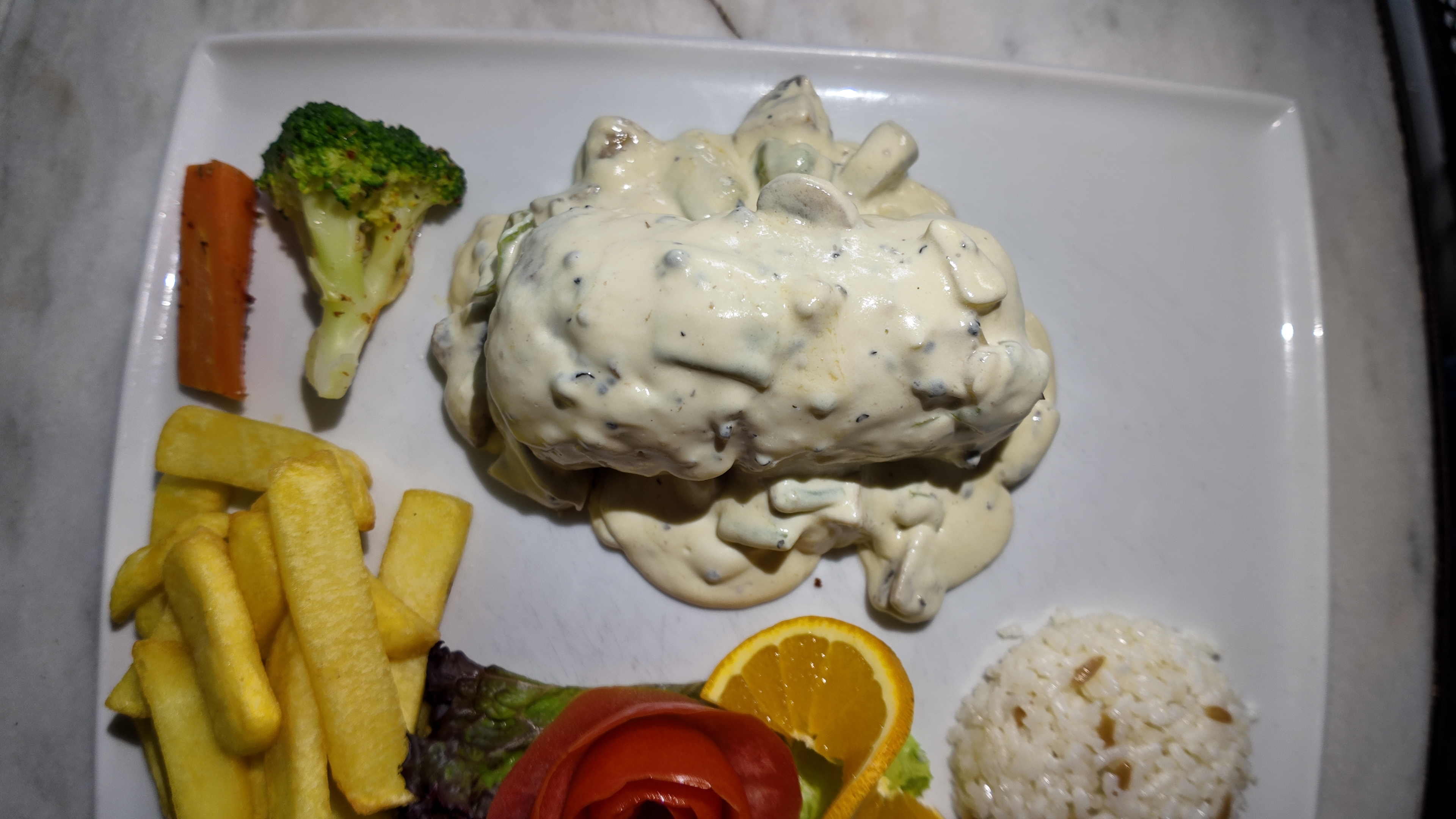 chicken bombay  creamy