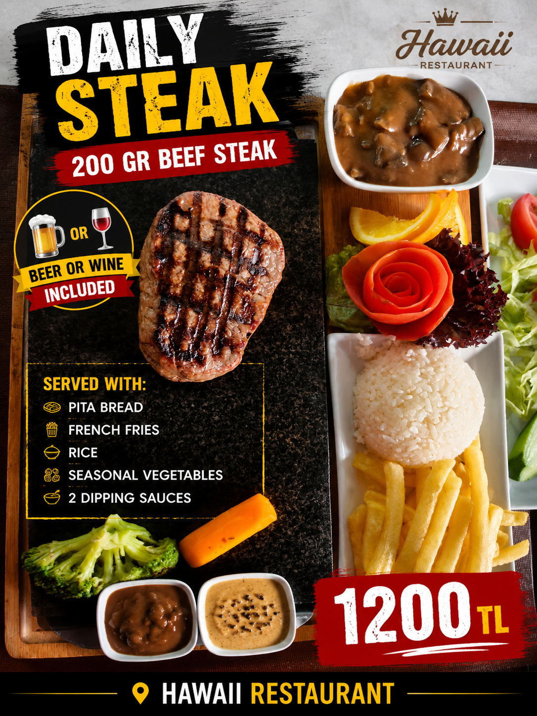 Daily steak