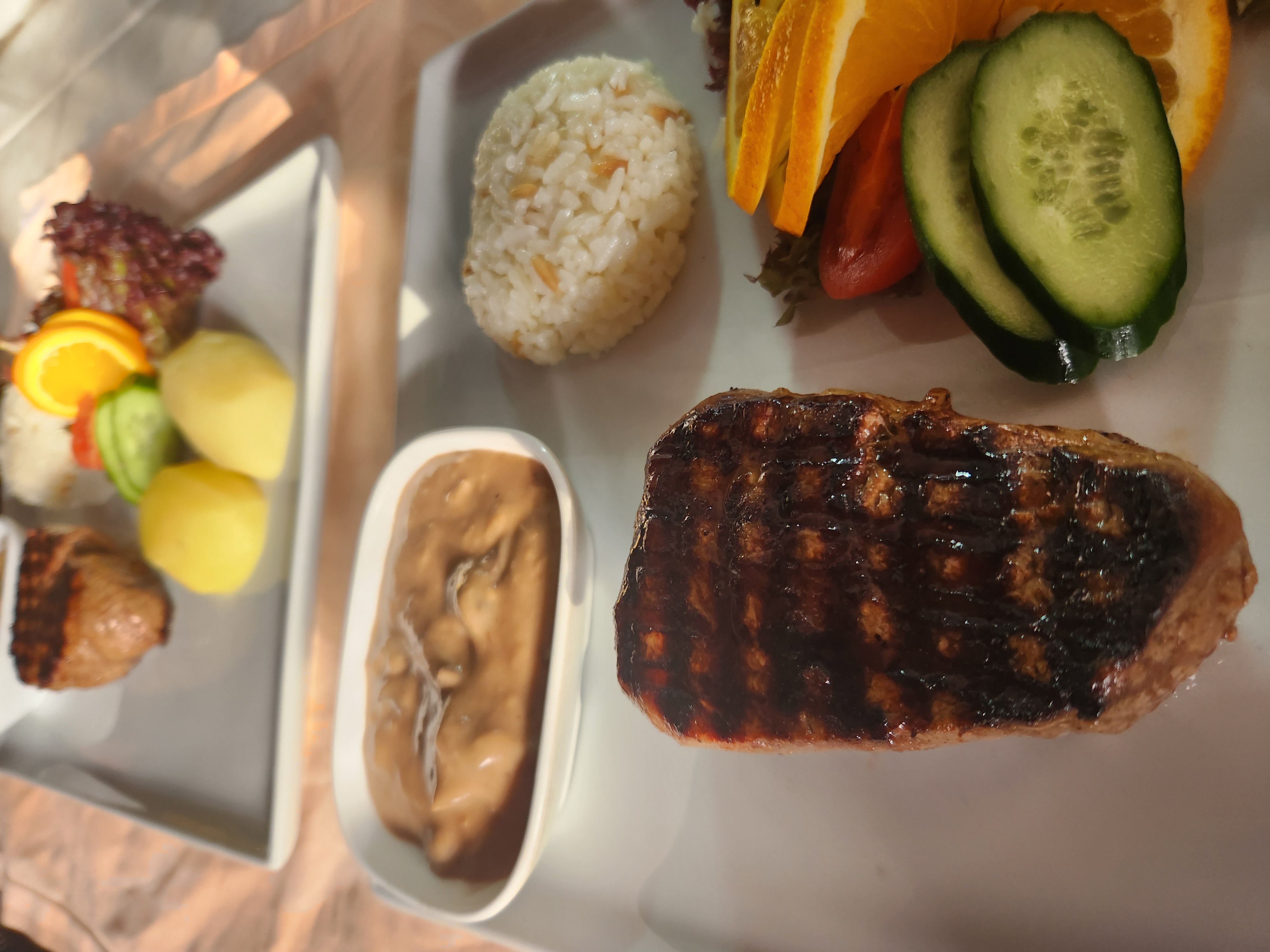 Mushroom steak